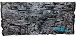 JUWEL Vision 400 3D grey rock background 147x53cm in 3 sections