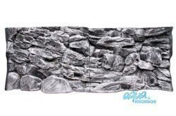 JUWEL RIO 180 3D grey rock background 98x40cm in 2 sections