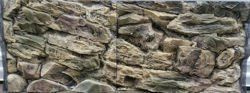 JUWEL Vision 400 3D beige rock background 147x53cm in 3 sections