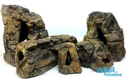 Bundle of 5 Grey Caves for aquariums