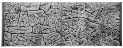 JUWEL Vision 400 3D thin grey rock background 147x53cm in 3 sections