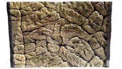 3D Thin Rock Background 88x56cm in 2 section to fit 3 foot by 2 foot tanks