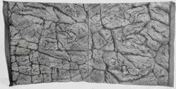 JUWEL RIO 240 3D thin grey rock background 117x45cm in 2 sections