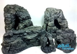 Bundle of 5 Grey Caves for aquariums