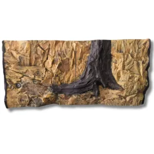 Aquarium background 4x2 foot 3d Basic with rock and root design for tropical aquarium fish tanks