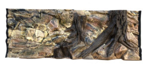 Fish Tank Background 3D Root Background 148x56 in 3 sections