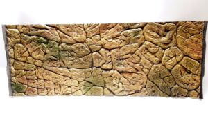 Fish tank background for Juwel Rio 300 3D Thin Rock background 117×54 cm in 3 sections