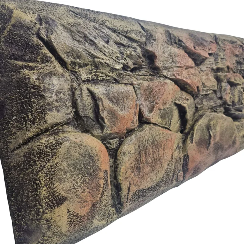 Close-up texture of the Thin Beige Rock poly-resin background